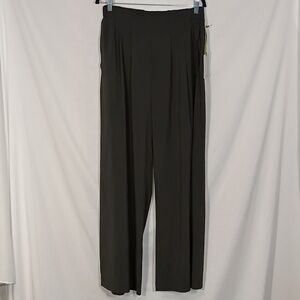 NWT Te Verde Black Pull On Wide Leg Casual Pants Womens Size XL